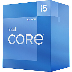 Процессор Intel Core i5-12400, 2.5 ГГц, 18 МБ, BOX (BX8071512400)