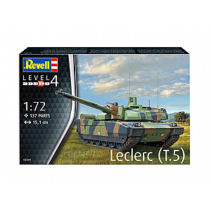 Plastikinis modelis Leclerc T5 1/72.