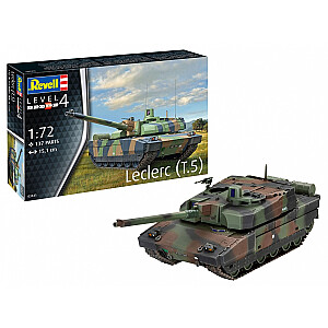 Plastikinis modelis Leclerc T5 1/72.