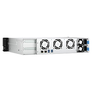 NAS-сервер TS-855eU-RP-8G 8x0HDD 2U Intel Atom C5125 8 ГБ