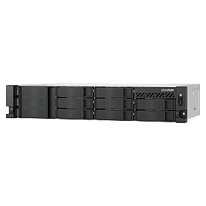 NAS-сервер TS-855eU-RP-8G 8x0HDD 2U Intel Atom C5125 8 ГБ