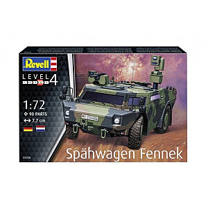 Пластиковая модель Spahwagen Fennek 1/72.