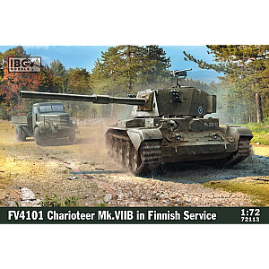 Пластиковая модель FV4101 Charioteer Mk VIIB на финишной службе