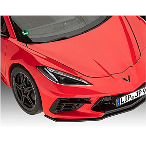 Пластиковая модель автомобиля Corvette C8 Coupe 1/25