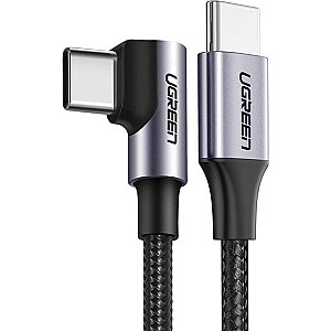 Ugreen USB-C į USB-C USB laidas 3 m juodas (80714)