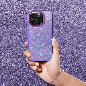 Fusion Tutti Frutti silikoninis dėklas, skirtas Apple iPhone 16 Purple