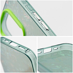 Fusion Tutti Frutti silikoninis dėklas, skirtas Apple iPhone 16 Green