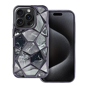 Fusion Twinki silikoninis dėklas, skirtas Apple iPhone 16 Black