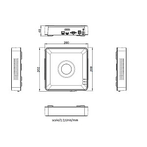 IP DVR HikVision DS-7104NI-Q1 (D)