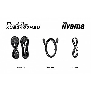 iiyama Prolite XUB2497HSU-B1 - 23,8'' | IPS | Full HD | 1ms | 100Hz