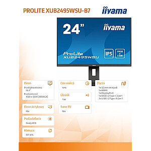 Iiyama IIYAMA XUB2495WSU-B7 24inch