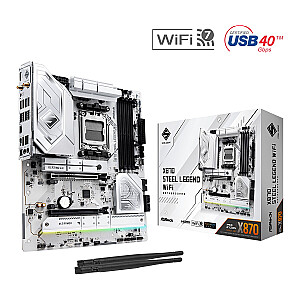 Płyta główna X870 STEEL LEGEND WIFI AM5 4DDR5 M.2 ATX 