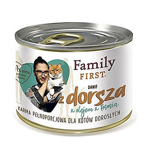 FAMILY FIRST Adult Cod dish - влажный корм для кошек - 200 г