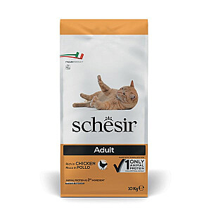 SCHESIR Adult Rich in chicken - сухой корм для кошек - 10 кг