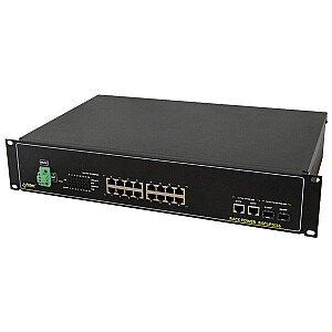 PULSAR 16-port S116 switch for up to 16 IP cameras