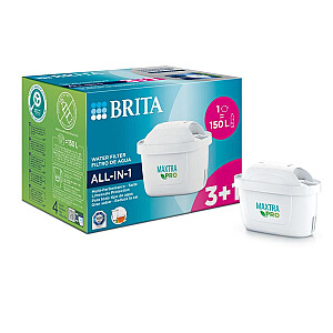 FILTRO KASETĖ BRITA ALL-IN-1 MXPRO 3+1, (1 PAKUOTĖ = 4 Vnt.), BRITA
