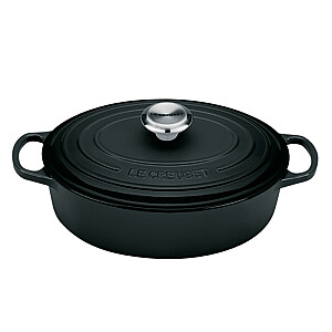 Le Creuset Čuguna katls ovāls &Oslash;27cm / 3,4L matēts melns