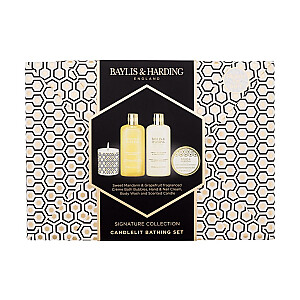 Signature Collection Candlelit Bathing Set Sweet Mandarin & Grapefruit 300ml