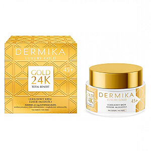 DERMIKA Luxury Gold 24K роскошный крем-эликсир 45+ 50мл