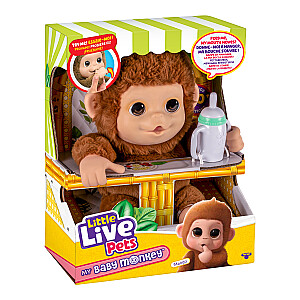 LITTLE LIVE PETS интерактивная мягкая игрушка Обезьяна