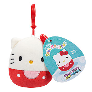 SQUISHMALLOWS HELLO KITTY W20 Плюшевый брелок, 8 см