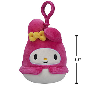 SQUISHMALLOWS HELLO KITTY W20 Prisegamas pliušinis žaislas, 8 cm