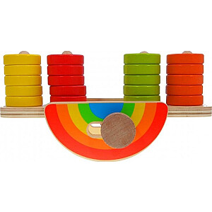 IBOX W11F057 Wooden balance beam