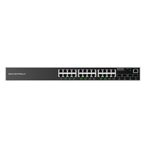 Valdomas L2+ jungiklis Grandstream GWN 7803P POE 24GE 4SFP