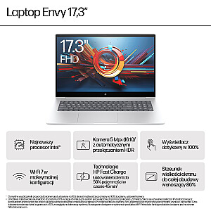 HP ENVY 17 — Ultra 7 155H | 17,3"-FHD-Touch | 16GB | 1TB | Win11Pro