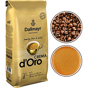 Кофе Dallmayr Crema D&#39;Oro в зернах 1 кг.