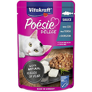 VITAKRAFT Poésie Delice Fish selection - влажный корм для кошек - 6 + 1 x 85 г