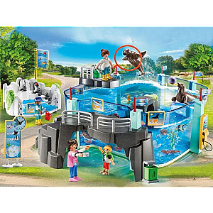 Playmobil Family&Fun 70537 Okeanariumas su baseinu pingvinams