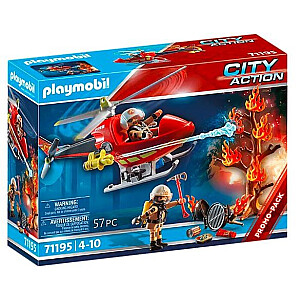 Zestaw z figurkami City Action 71195 Helikopter strażacki