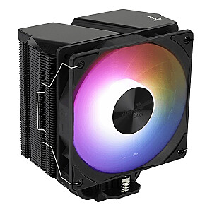 Aerocool Rime 4 Процессор Воздушный охладитель 12 см Черный 1 шт.