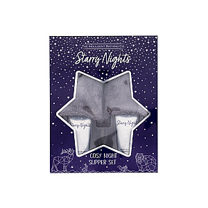 Jaukus naktinis šlepečių rinkinys Starry Nights 100 ml