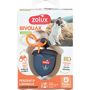 ZOLUX BIVOUAK USB-подвеска-ошейник из синего ореха