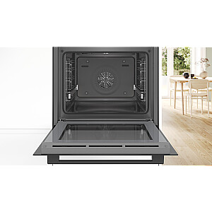 Bosch Serie 6 HRA5380B0 oven 71 L 3600 W A Black, Stainless steel