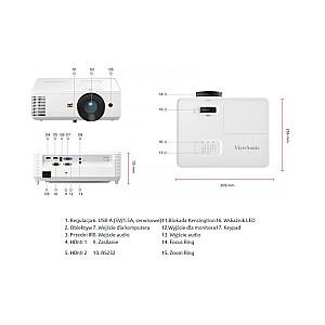 Projektor PA700X 