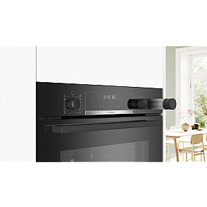 Bosch Serie 6 HRA5380B0 oven 71 L 3600 W A Black, Stainless steel