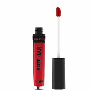 MISS SPORTY skysti lūpų dažai matiniai iki 24h 300 Vivid Red 3,7 ml