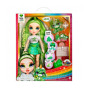 Кукла MGA Rainbow High Classic Doll Джейд Хантер со слаймом и питомцем 28 cm 120193