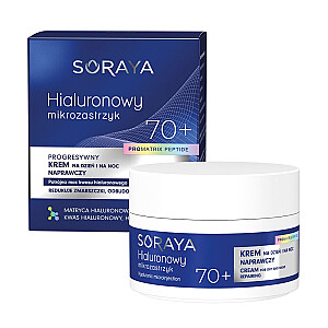 SORAYA Hialuronowy Mikrozastrzyk krem naprawczy 70+ 50ml