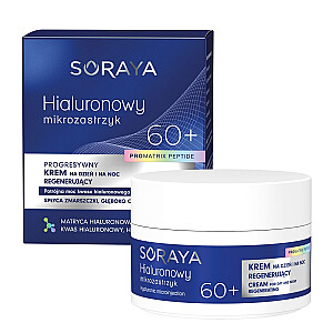 SORAYA Hialuronowy Mikrozastrzyk krem regenerujący 60+ 50ml