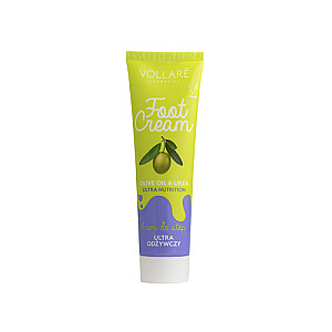 VOLLARE Foot Cream Ultra Nutrition питательный крем для ног с оливковым маслом и мочевиной 100мл