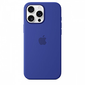 Apple iPhone 16 Pro Max Silicone Case with MagSafe ultramarine