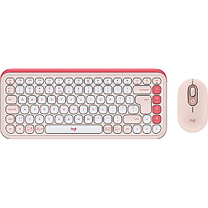 Logitech POP ICON Combo Różowy