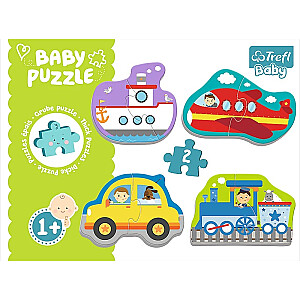 Dėlionė TREFL BABY PUZZLE Transport 2+ T36075