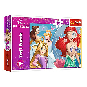 TREFL Disney Princesės galvosūkis 30 vnt. 3+ T18308