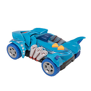 TEAMSTERZ Automobilis su šviesomis ir garsais „Mighty Machine shark“, 12,5 cm