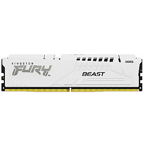 KINGSTON DDR5 16GB 6400MT/s CL32 DIMM FURY Beast White EXPO